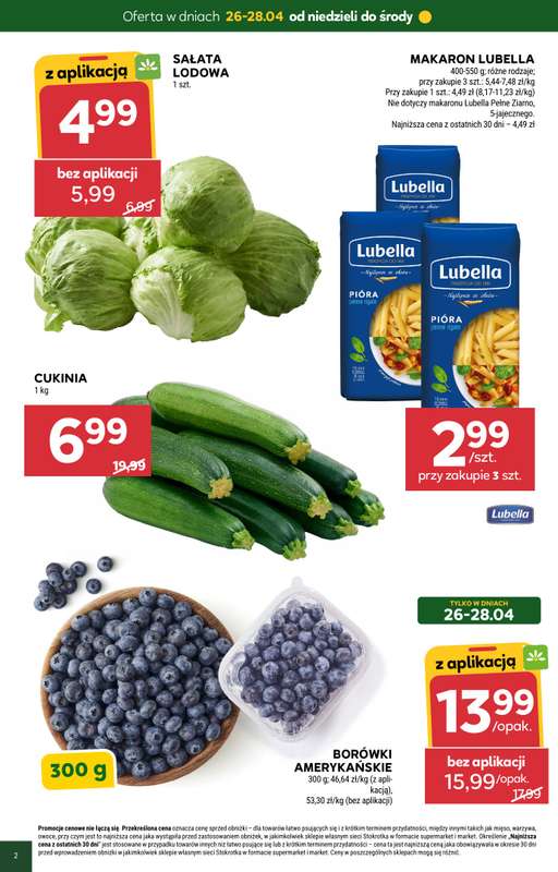 Stokrotka - gazetka promocyjna Hity na start od niedzieli 26.04 do wtorku 28.04 - strona 2