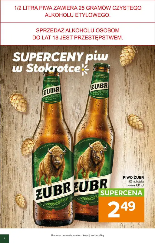 Stokrotka - gazetka promocyjna Hity na start od niedzieli 26.04 do wtorku 28.04 - strona 8