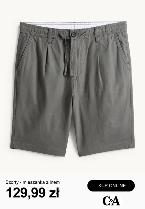 C&A - gazetka promocyjna Szorty męskie od piątku 24.04  - strona 11