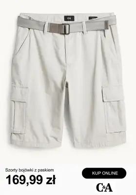 C&A - gazetka promocyjna Szorty męskie od piątku 24.04  - strona 6
