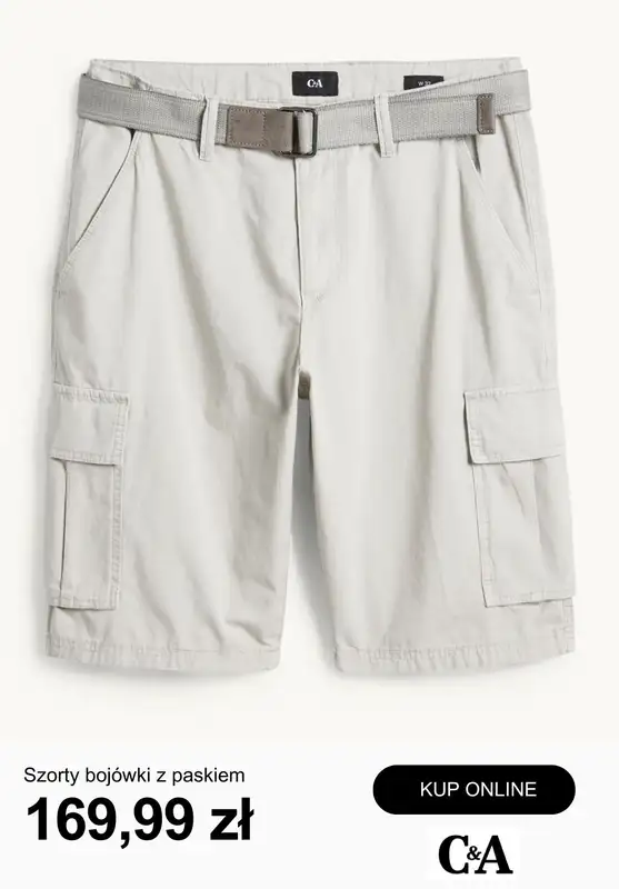 C&A - gazetka promocyjna Szorty męskie od piątku 24.04  - strona 6