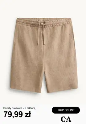 C&A - gazetka promocyjna Szorty męskie od piątku 24.04  - strona 2
