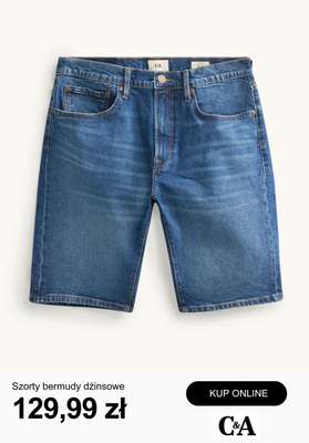 Szorty bermudy dżinsowe