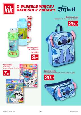 KiK - gazetka promocyjna Gazetka   - strona 16