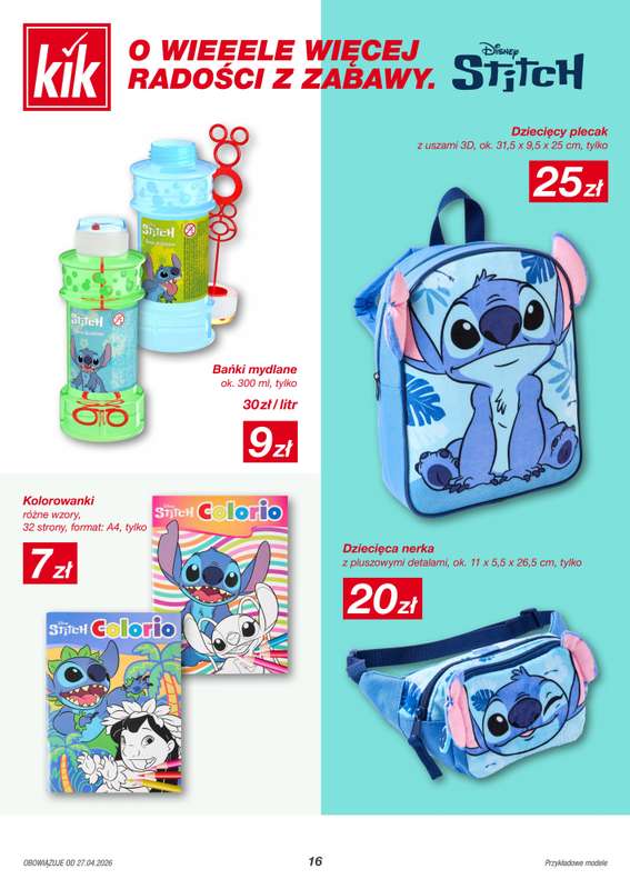 KiK - gazetka promocyjna Gazetka   - strona 16