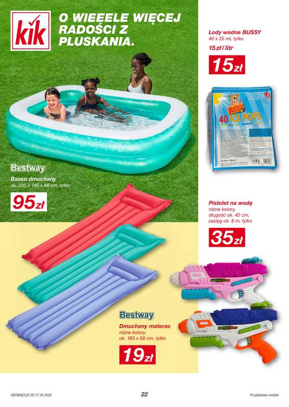 KiK - gazetka promocyjna Gazetka   - strona 22