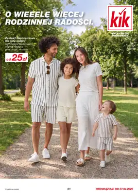 KiK - gazetka promocyjna Gazetka  do soboty 02.05