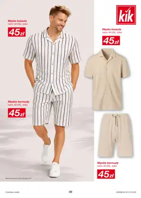 KiK - gazetka promocyjna Gazetka  do soboty 02.05 - strona 5