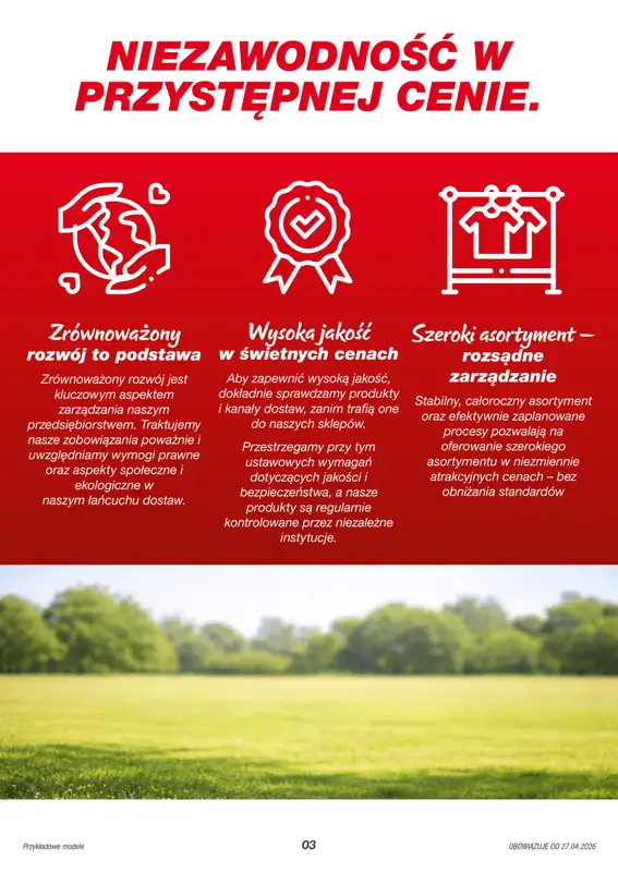 KiK - gazetka promocyjna Gazetka  do soboty 02.05 - strona 3