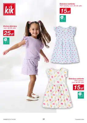 KiK - gazetka promocyjna Gazetka  do soboty 02.05 - strona 10