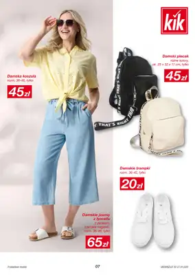 KiK - gazetka promocyjna Gazetka  do soboty 02.05 - strona 7
