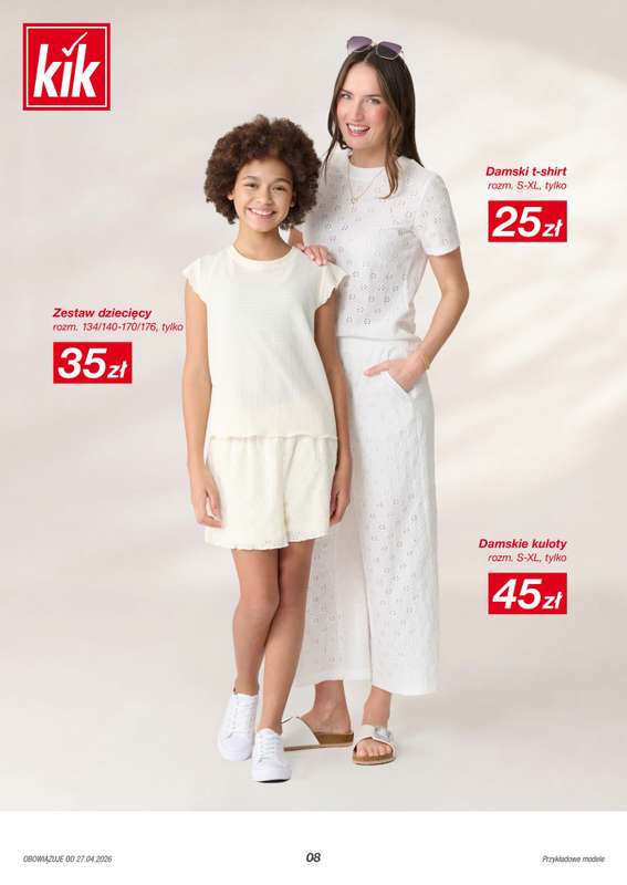KiK - gazetka promocyjna Gazetka  do soboty 02.05 - strona 8