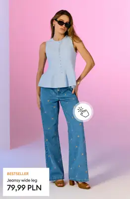 Sinsay - gazetka promocyjna TRENDY - Ubrania z haftem od piątku 24.04 do czwartku 30.04 - strona 17