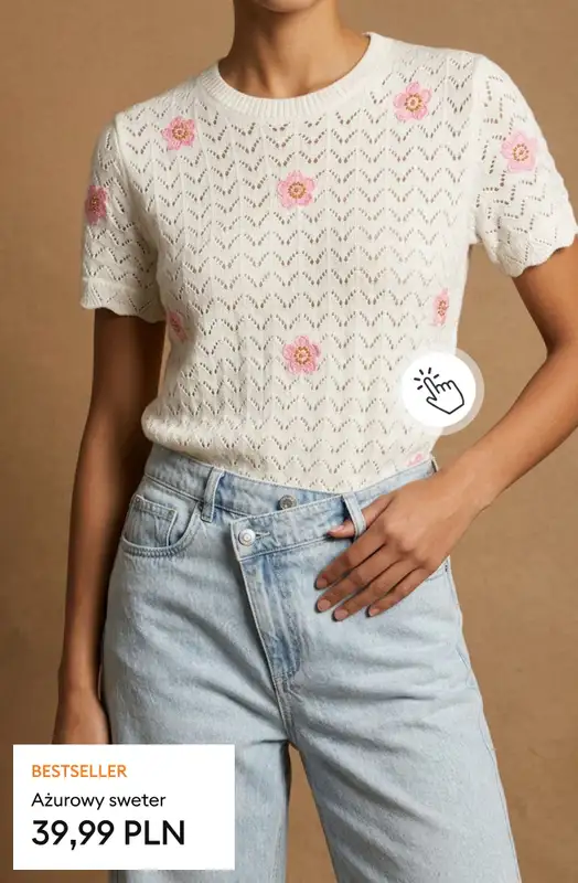 Sinsay - gazetka promocyjna TRENDY - Ubrania z haftem od piątku 24.04 do czwartku 30.04 - strona 5