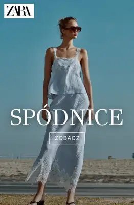 Zara - gazetka promocyjna Letnie spódnice od piątku 24.04 