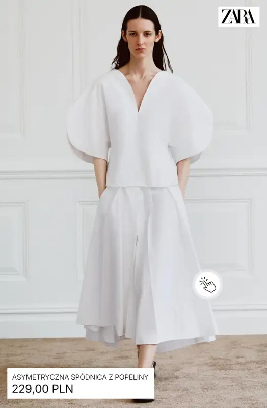 Zara - gazetka promocyjna Letnie spódnice od piątku 24.04  - strona 8