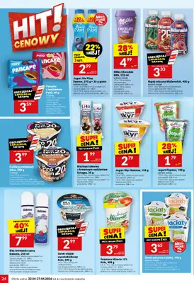 Twój Market - gazetka promocyjna Gazetka od środy 22.04 do poniedziałku 27.04 - strona 24