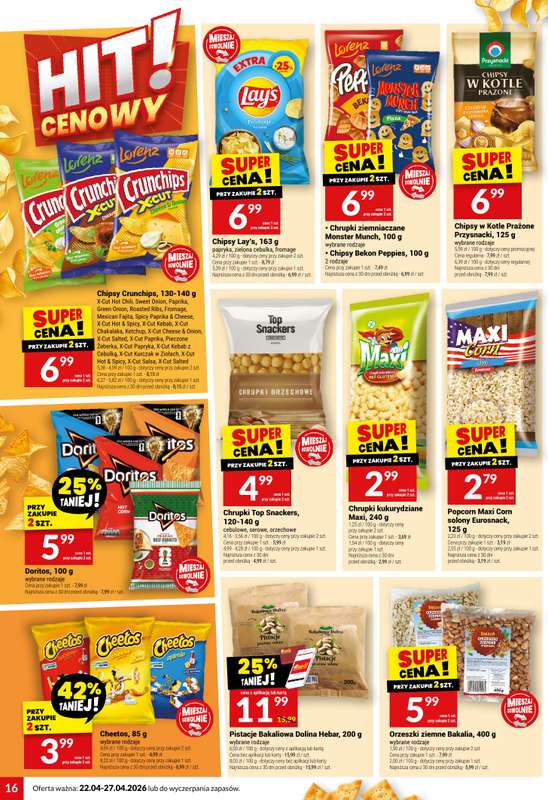 Twój Market - gazetka promocyjna Gazetka od środy 22.04 do poniedziałku 27.04 - strona 16