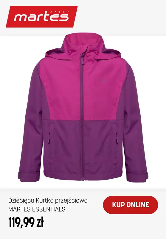 Martes Sport - gazetka promocyjna Kurtki przejściowe od 119,99 zł od piątku 24.04  - strona 6