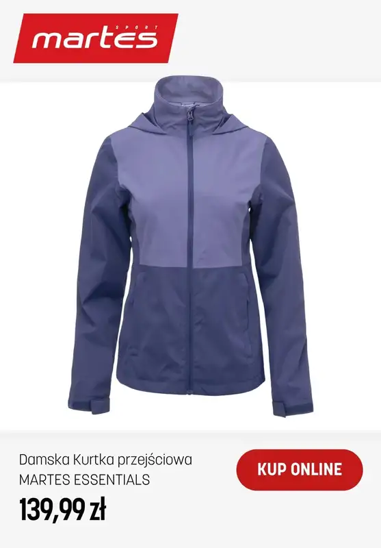 Martes Sport - gazetka promocyjna Kurtki przejściowe od 119,99 zł od piątku 24.04  - strona 3