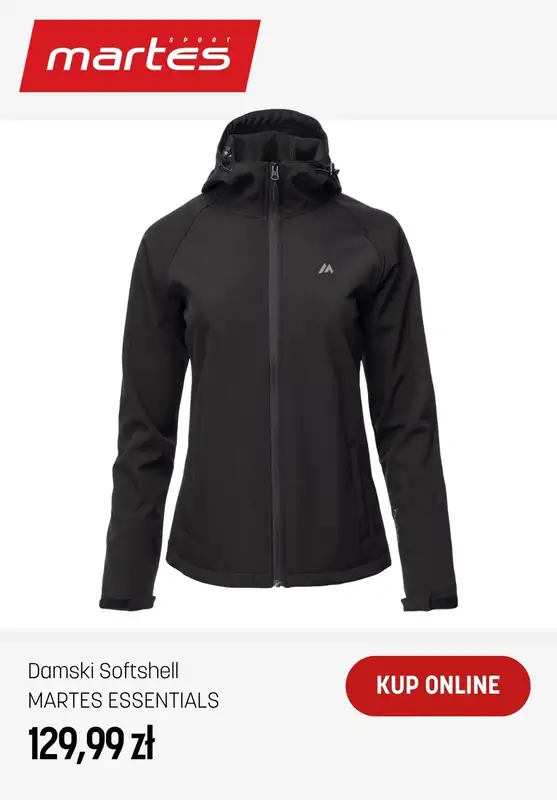 Martes Sport - gazetka promocyjna Kurtki przejściowe od 119,99 zł od piątku 24.04  - strona 4