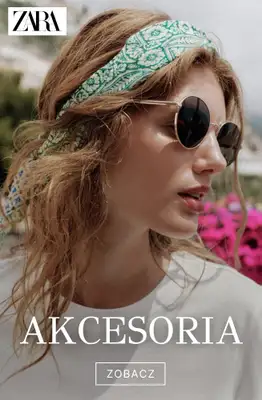 Zara - gazetka promocyjna Modne akcesoria damskie na lato od soboty 25.04 