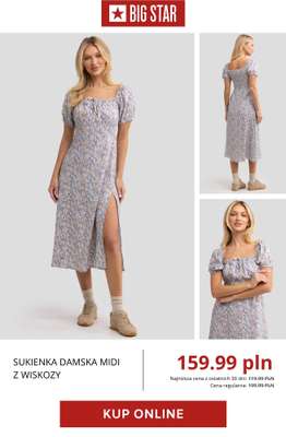 BIG STAR - gazetka promocyjna Wyprzedaż: sukienki i spódnice od piątku 24.04  - strona 2