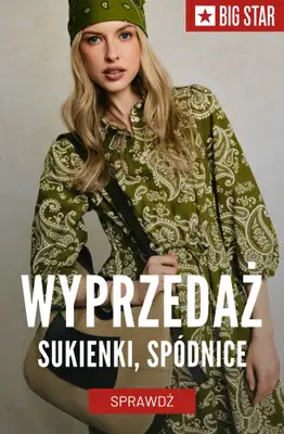 BIG STAR - gazetka promocyjna Wyprzedaż: sukienki i spódnice od piątku 24.04 