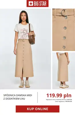 BIG STAR - gazetka promocyjna Wyprzedaż: sukienki i spódnice od piątku 24.04  - strona 5