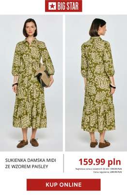 BIG STAR - gazetka promocyjna Wyprzedaż: sukienki i spódnice od piątku 24.04  - strona 6