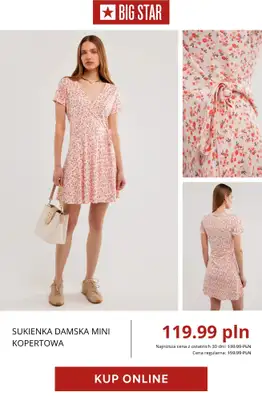 BIG STAR - gazetka promocyjna Wyprzedaż: sukienki i spódnice od piątku 24.04  - strona 8