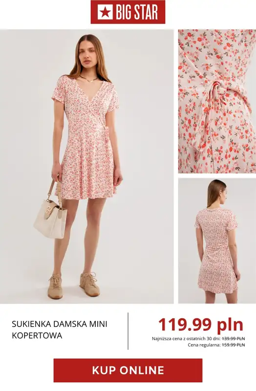 BIG STAR - gazetka promocyjna Wyprzedaż: sukienki i spódnice od piątku 24.04  - strona 8