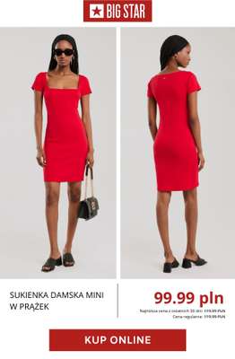 BIG STAR - gazetka promocyjna Wyprzedaż: sukienki i spódnice od piątku 24.04  - strona 10