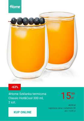 Majówka - gazetka promocyjna 4home | Naczynia do ciepłych i zimnych napojów od piątku 24.04  - strona 3