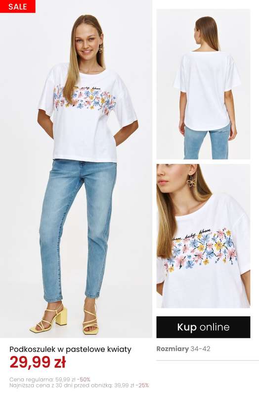 Top Secret - gazetka promocyjna Bluzki już od 19,99 zł od piątku 24.04 do wtorku 05.05 - strona 8