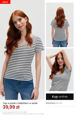 Top Secret - gazetka promocyjna Bluzki już od 19,99 zł od piątku 24.04 do wtorku 05.05 - strona 4