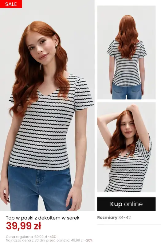 Top Secret - gazetka promocyjna Bluzki już od 19,99 zł od piątku 24.04 do wtorku 05.05 - strona 4