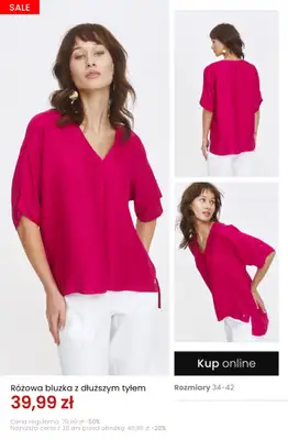 Top Secret - gazetka promocyjna Bluzki już od 19,99 zł od piątku 24.04 do wtorku 05.05 - strona 10