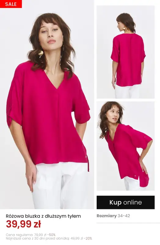 Top Secret - gazetka promocyjna Bluzki już od 19,99 zł od piątku 24.04 do wtorku 05.05 - strona 10