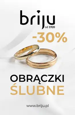 Briju - gazetka promocyjna Oferta Obrączki 2026 od soboty 25.04 do niedzieli 31.05