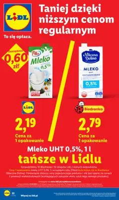 Lidl - gazetka promocyjna Oferta od czwartku od czwartku 23.04 do niedzieli 26.04 - strona 22