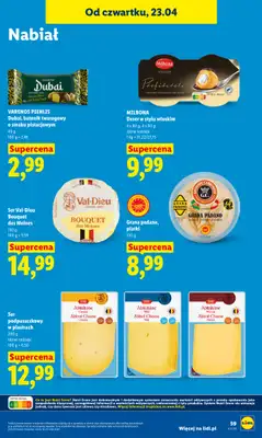 Lidl - gazetka promocyjna Oferta od czwartku od czwartku 23.04 do niedzieli 26.04 - strona 63