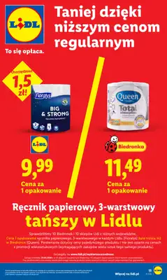 Lidl - gazetka promocyjna Oferta od czwartku od czwartku 23.04 do niedzieli 26.04 - strona 11