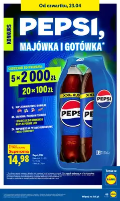 Lidl - gazetka promocyjna Oferta od czwartku od czwartku 23.04 do niedzieli 26.04 - strona 69