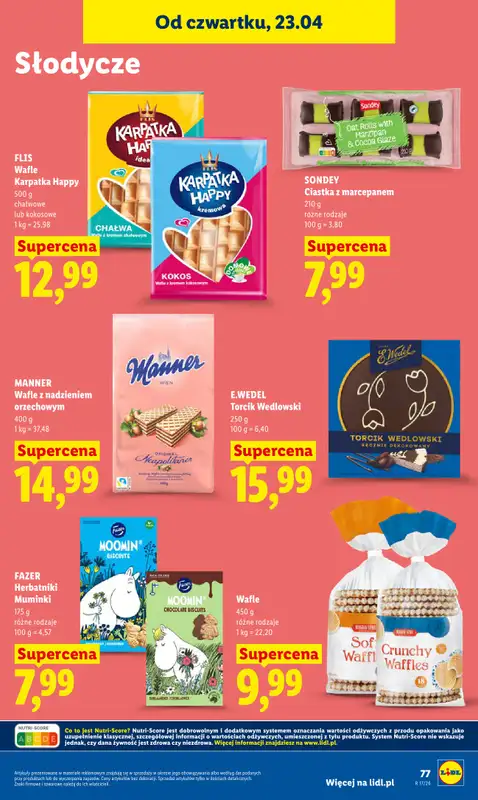 Lidl - gazetka promocyjna Oferta od czwartku od czwartku 23.04 do niedzieli 26.04 - strona 81