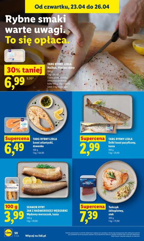 Lidl - gazetka promocyjna Oferta od czwartku od czwartku 23.04 do niedzieli 26.04 - strona 54