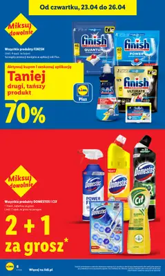 Lidl - gazetka promocyjna Oferta od czwartku od czwartku 23.04 do niedzieli 26.04 - strona 6