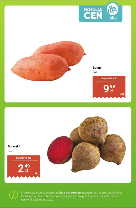 Dino - gazetka promocyjna Owoce i warzywa - przegląd cen i ciekawostki od poniedziałku 27.04 do niedzieli 03.05 - strona 7