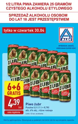 Aldi - gazetka promocyjna Najlepsze oferty na czwartek w Aldi! od czwartku 30.04 do czwartku 30.04 - strona 4
