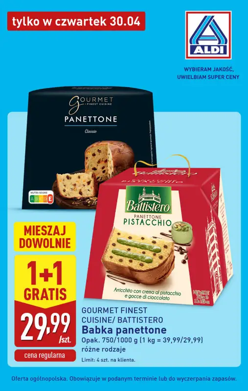 Aldi - gazetka promocyjna Najlepsze oferty na czwartek w Aldi! od czwartku 30.04 do czwartku 30.04 - strona 6